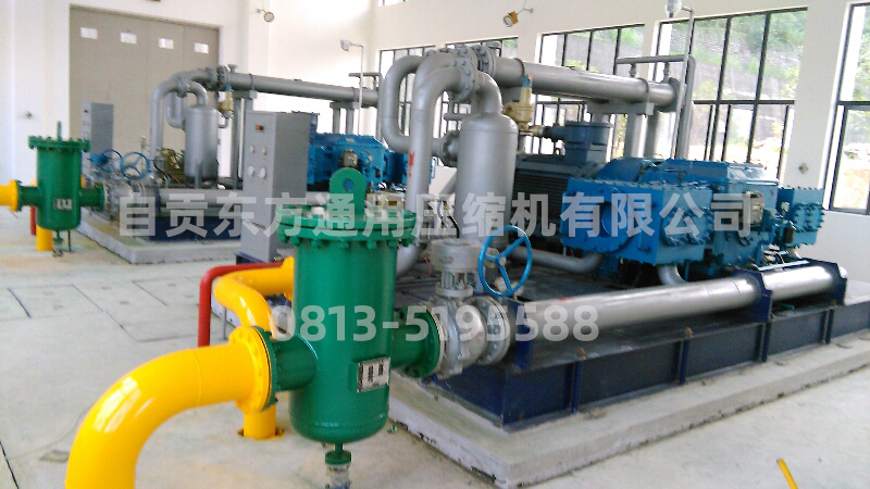 Biogas compressor